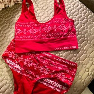 Red&White Lucky Brand Set